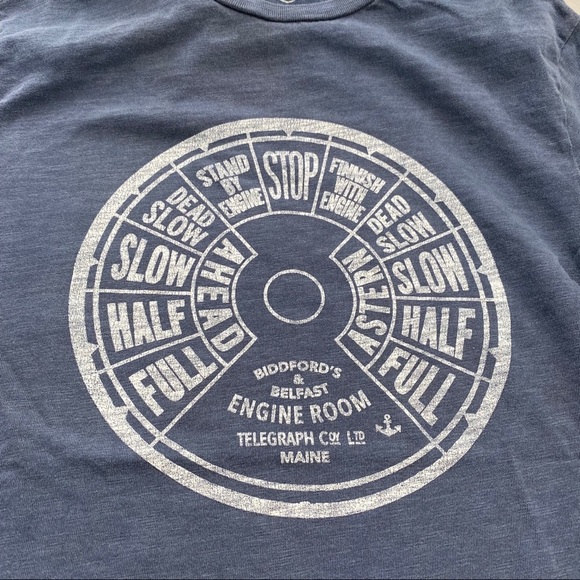 J. Crew Nautical Graphic Tee - Picture 2 of 3